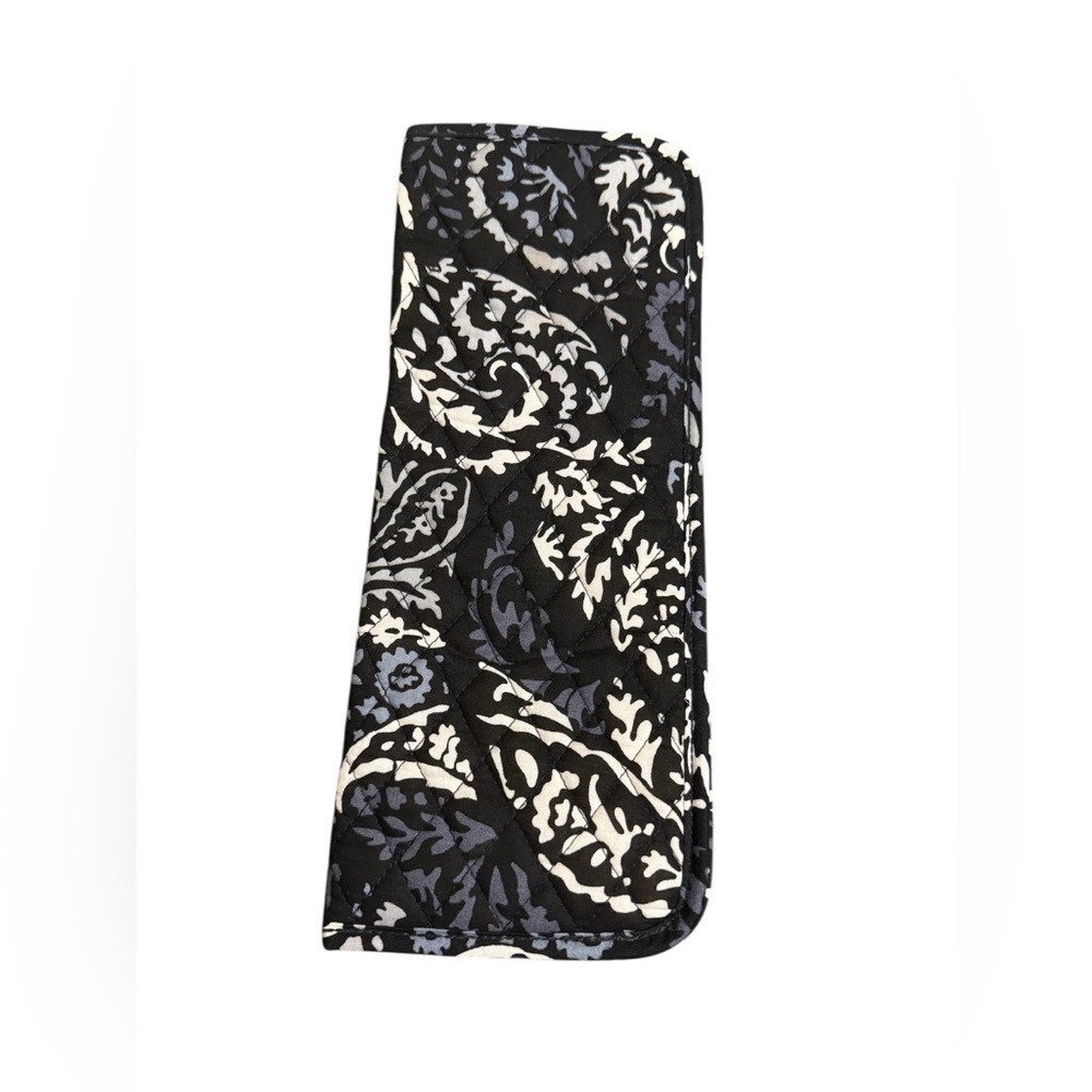 Vera Bradley Black and White Flat Iron/Curler Holder NWOT